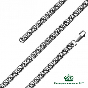 Серебряная цепь Бисмарк 40