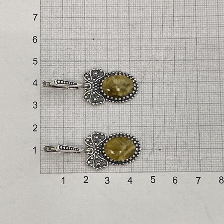 Серебряные серьги Бабочки