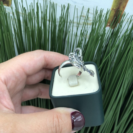 Серебряное кольцо Скорпион