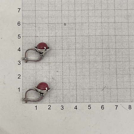 Серебряные серьги Соло