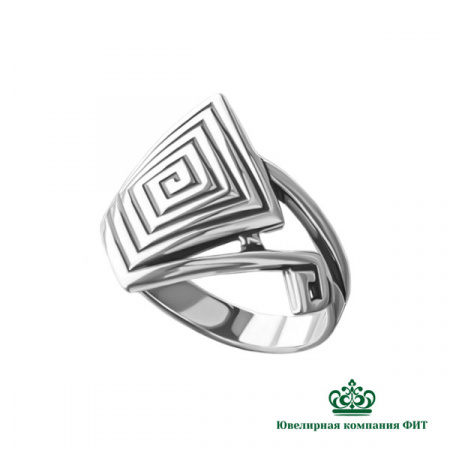 Серебряное кольцо Лабиринт