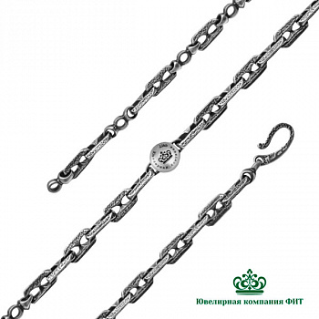 Серебряная Цепь Лезвие люкс