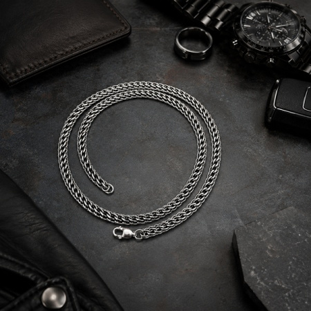 Серебряная цепь Фараон 30