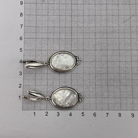Серебряные серьги Венеция