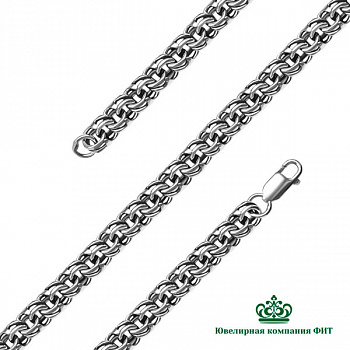 Серебряная цепь Бисмарк 60