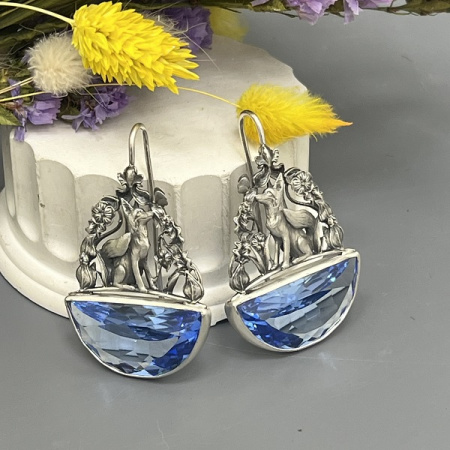 Серьги Лисички