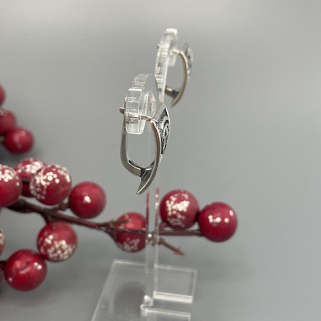 Серебряные серьги Глаз Гора