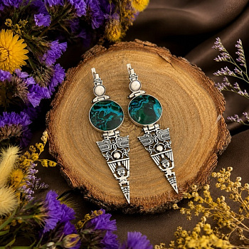 Серьги 5 элемент