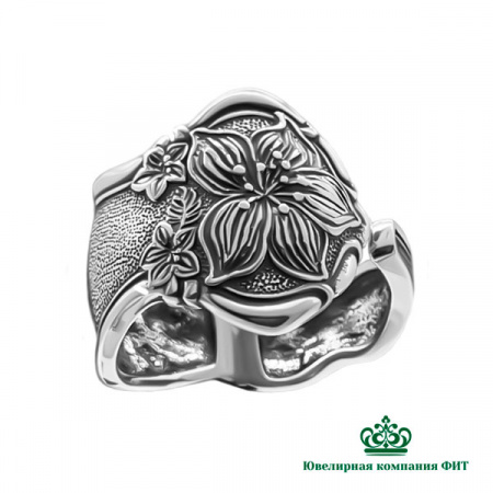 Серебряное кольцо Весна