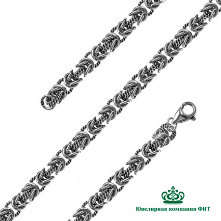 Серебряная цепь Квадратный Кардинал
