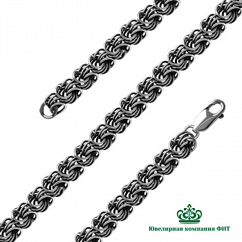 Серебряная цепь Роза