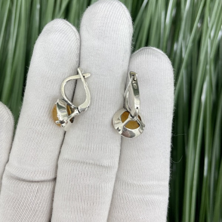 Серебряные серьги Соло