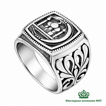 Серебряная печатка 