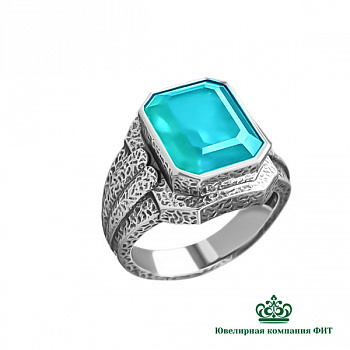 Серебряное кольцо Океан