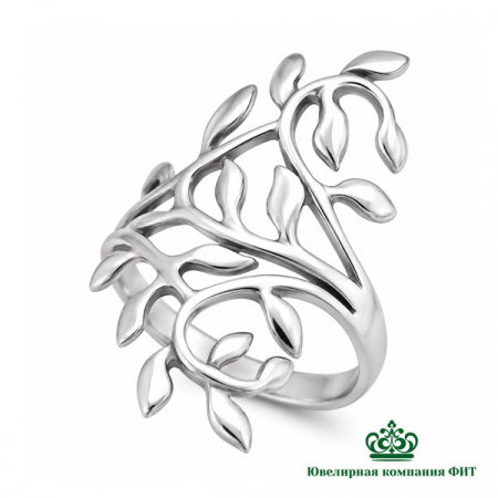 Серебряное кольцо Лавр